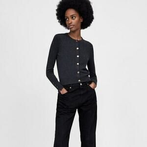 Zara Cardigan Knit Sweater
